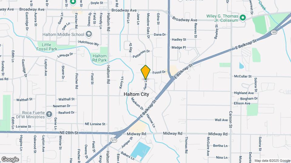 3007 Jane Ln Mapa y Detalles de la Ubicación