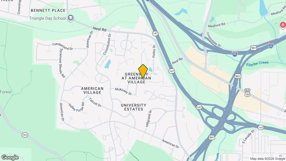 405 Lionel St Map and Location Details