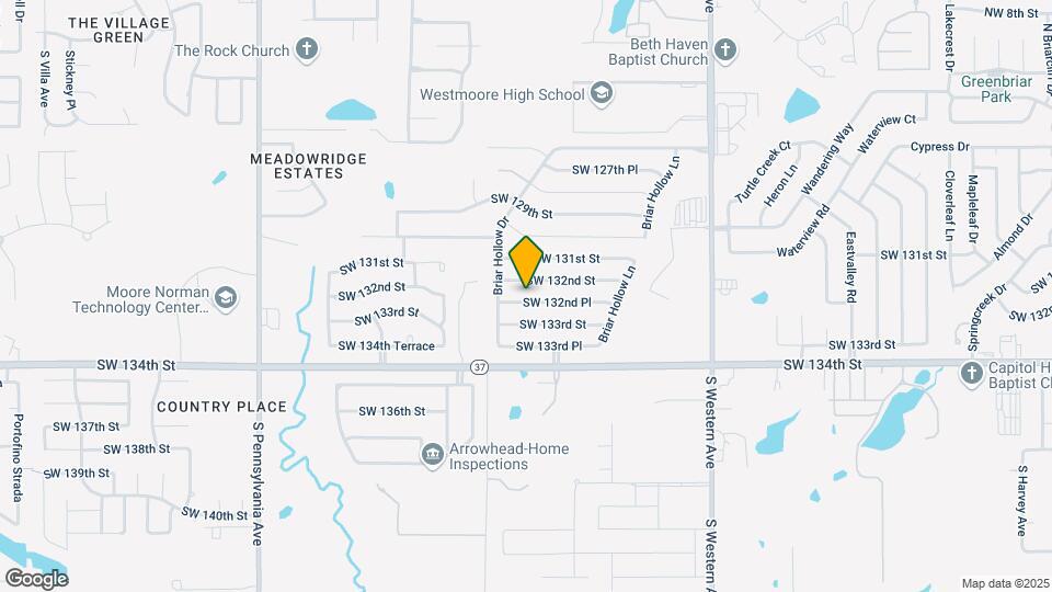 1225 SW 132nd Pl Map and Location Details