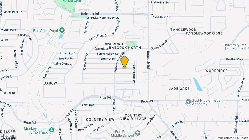 6604 Spring Hurst Dr Map and Location Details