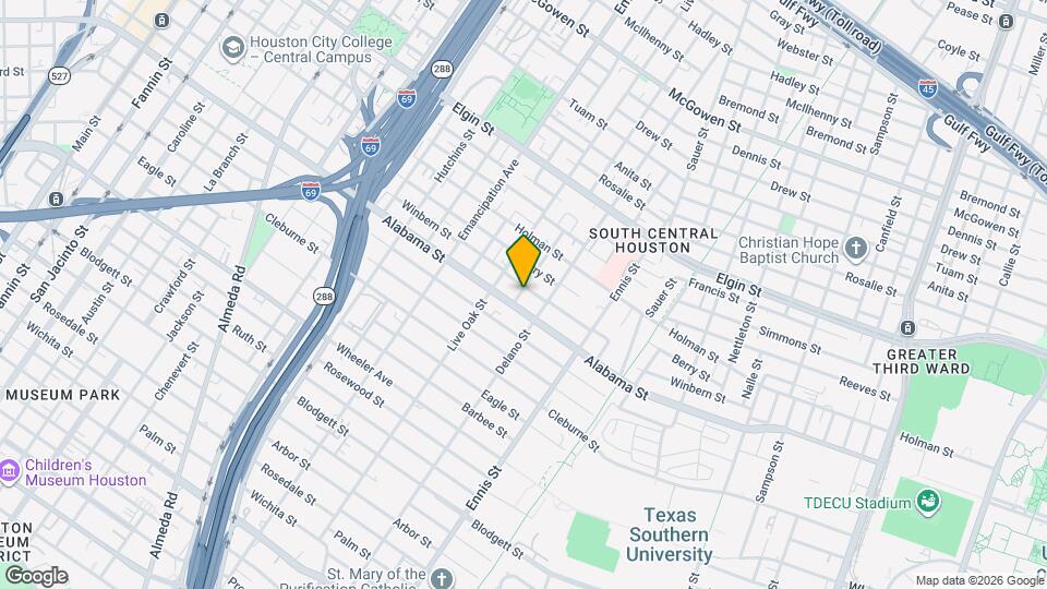 2702 Winbern St Map and Location Details