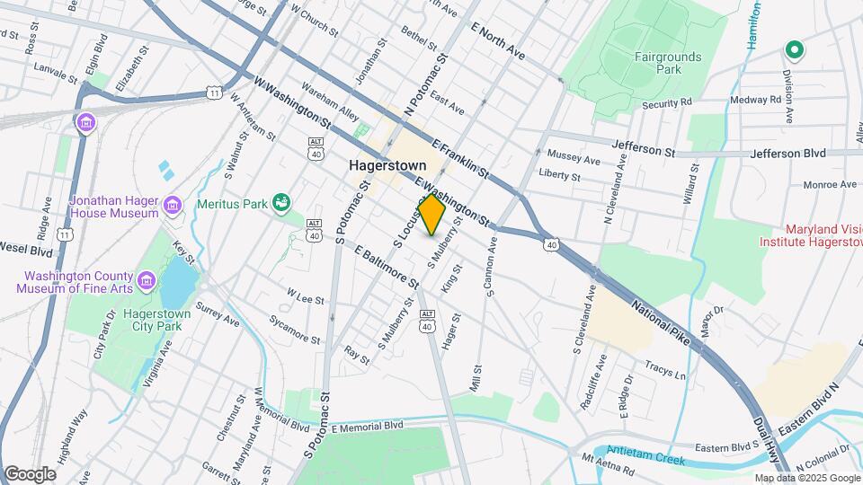 131 E Antietam St Map and Location Details