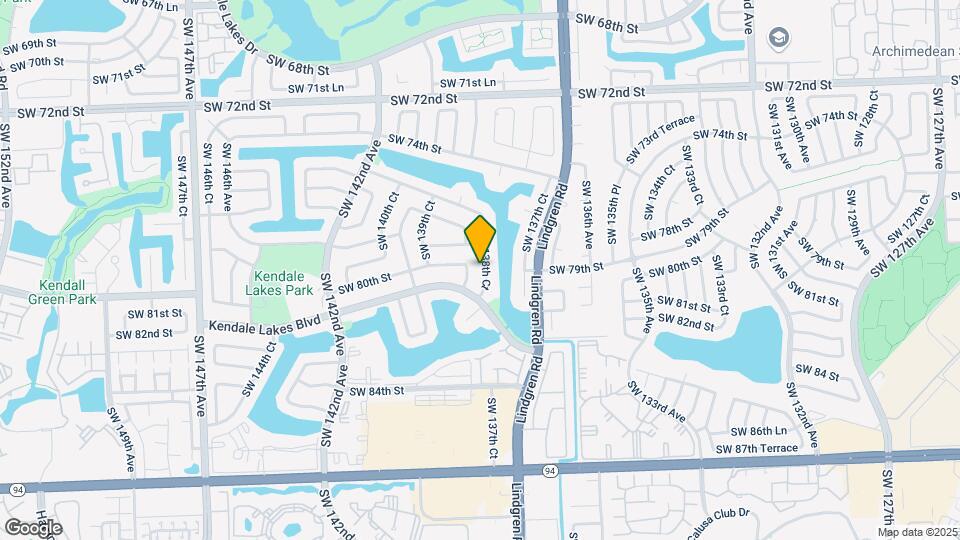 8000 SW 138th Ct Map and Location Details