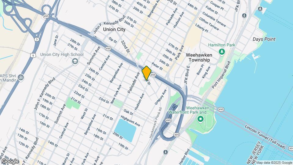 203 Hackensack Plank Rd Map and Location Details