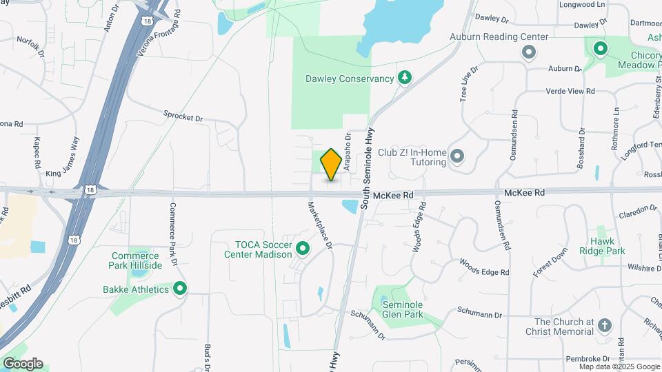 6091-6093 Viroqua Dr Map and Location Details