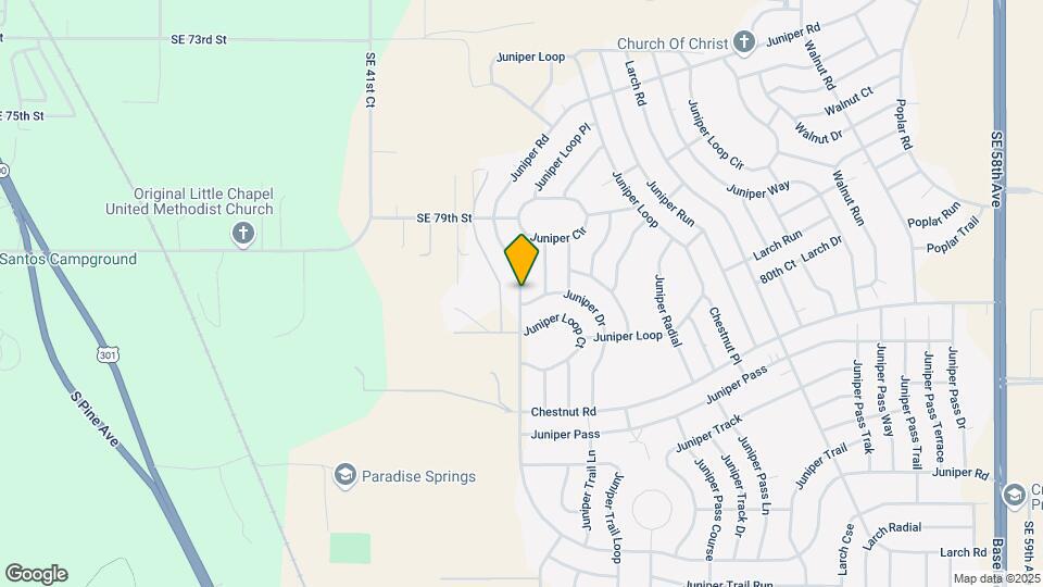 8151 Juniper Rd Map and Location Details