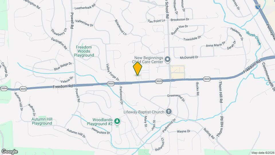 107 Breckenridge Ct Map and Location Details