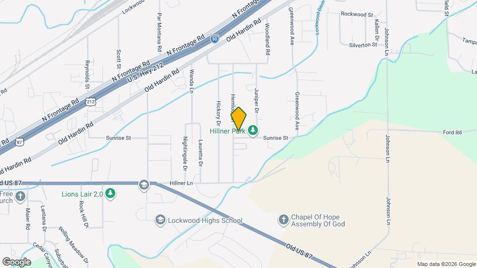 135 Hemlock Dr Mapa y Detalles de la Ubicación