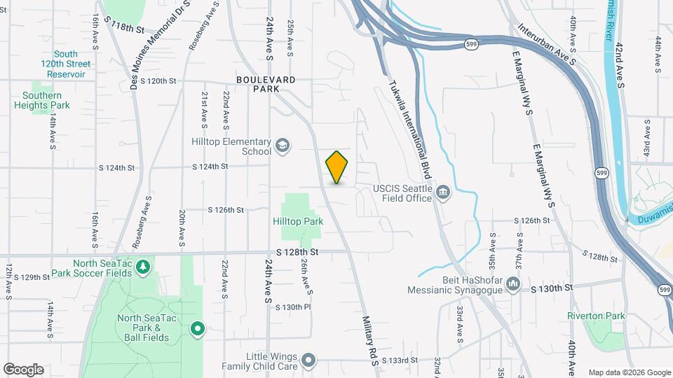 2717 S 125th St Map and Location Details