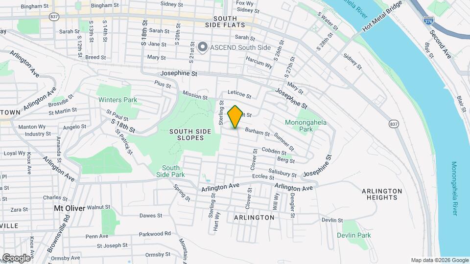 2328 Primrose St Map and Location Details