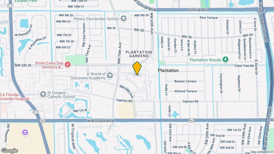 404 NW 68th Ave, Unit 304 Mapa y Detalles de la Ubicación