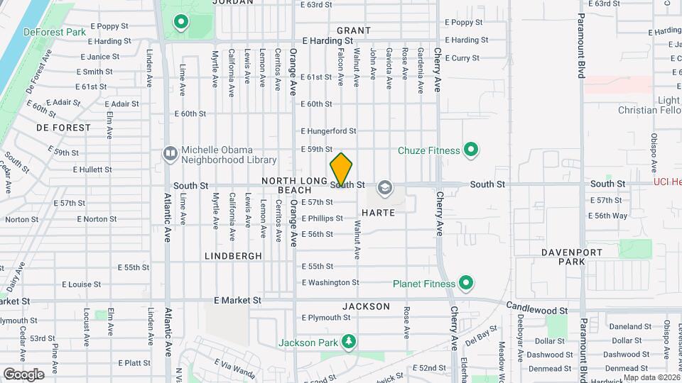 1430 E South St, Unit South St Mapa y Detalles de la Ubicación