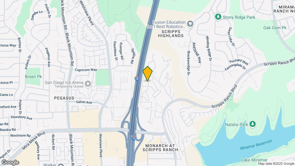 9906 Scripps Westview Way Map and Location Details