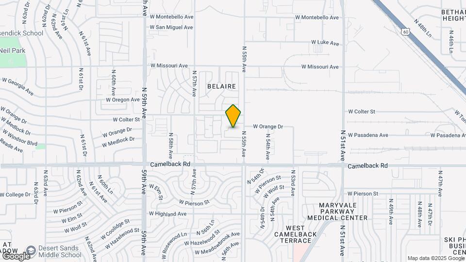 Park at 55th Mapa y Detalles de la Ubicación