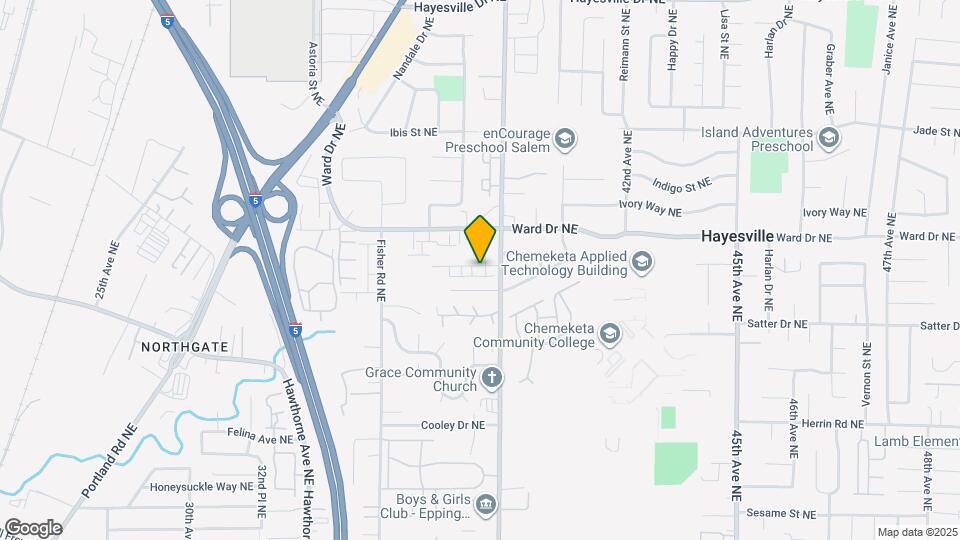 3920 Iberis St NE Map and Location Details