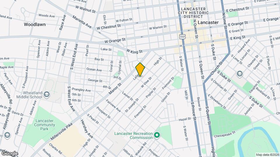 39 New Dorwart St Map and Location Details
