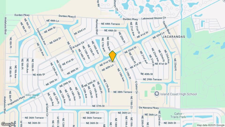 1817 NE 40th Ln Map and Location Details