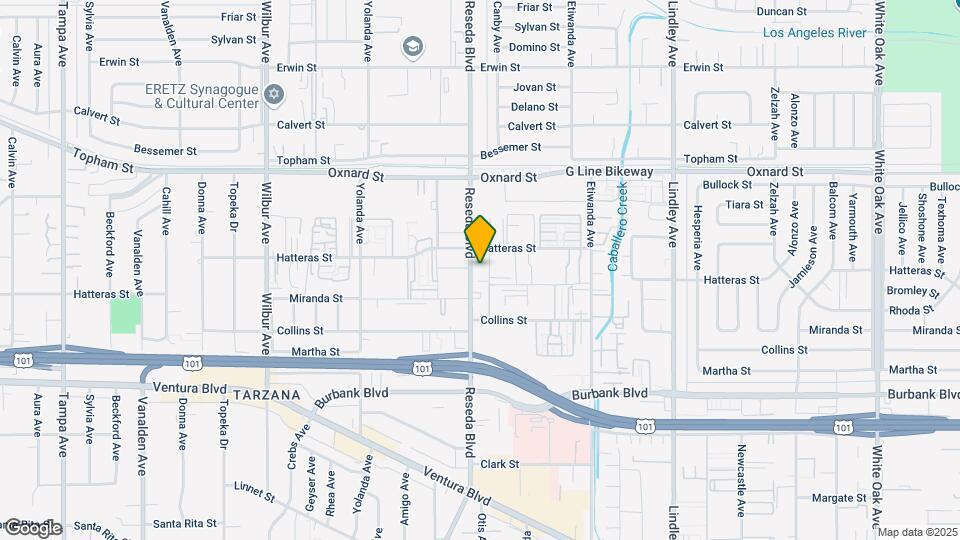 5830 Reseda Boulevard Map and Location Details