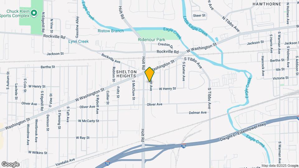 480 S Luett Ave Map and Location Details