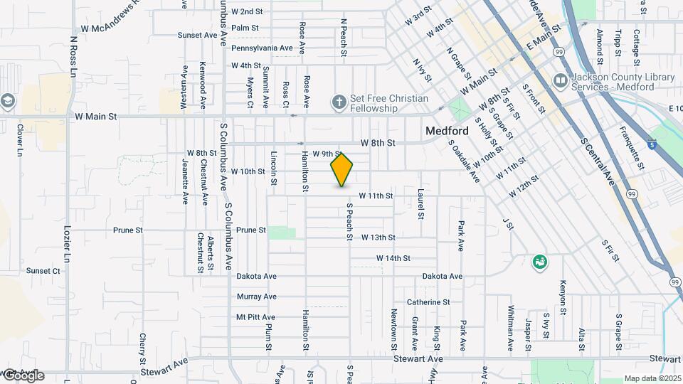 1016 W 11th St Mapa y Detalles de la Ubicación