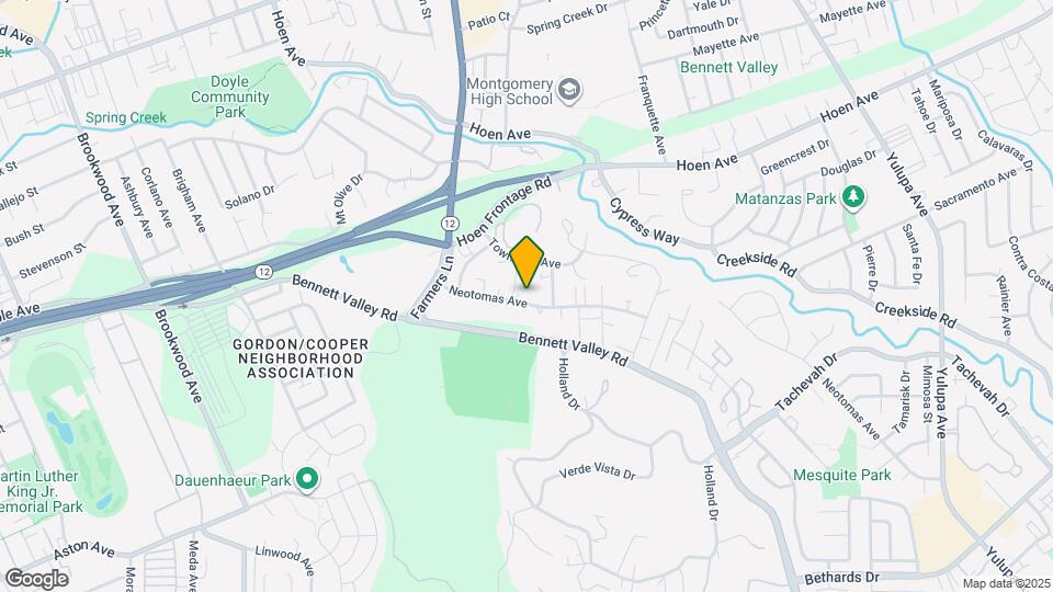 1453 Neotomas Ave Map and Location Details