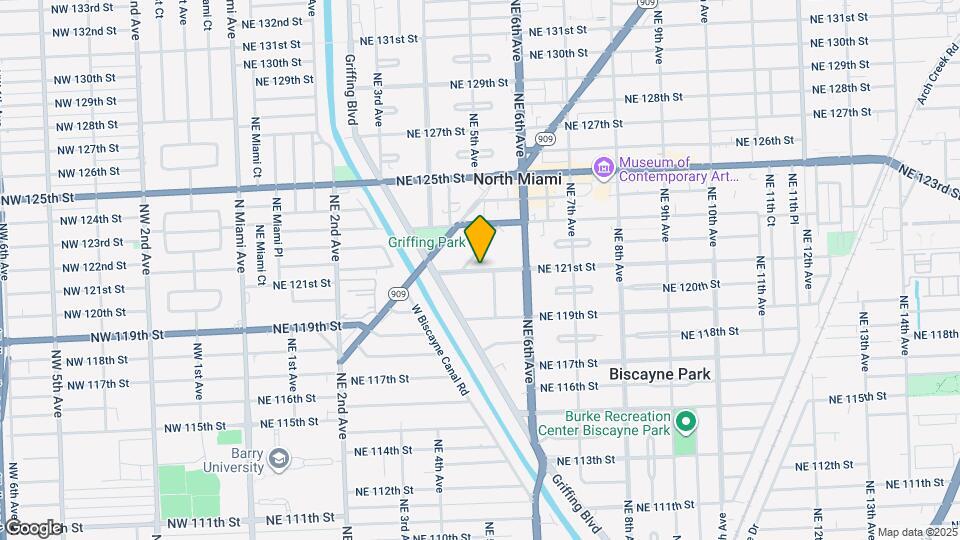 519 NE 121st St Map and Location Details