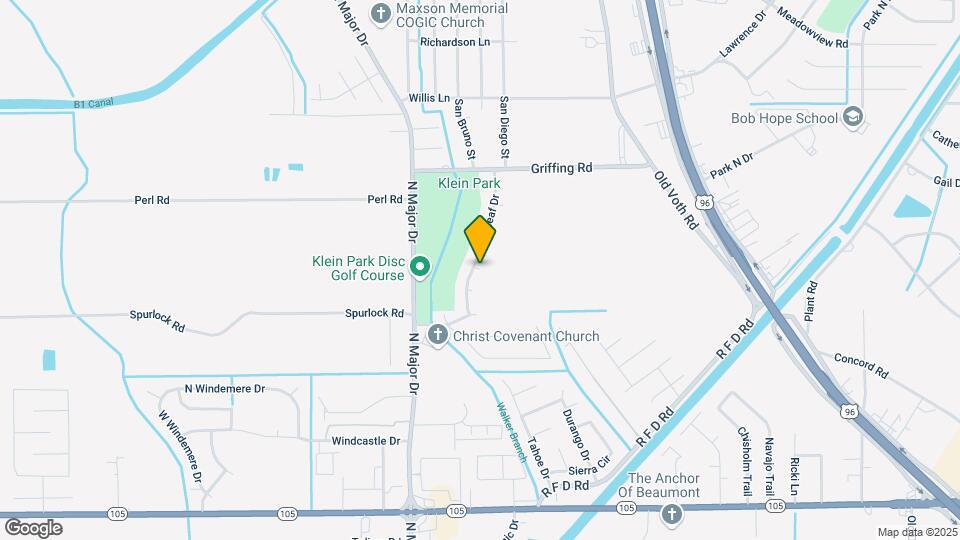 8050 Palmetto Dr Map and Location Details