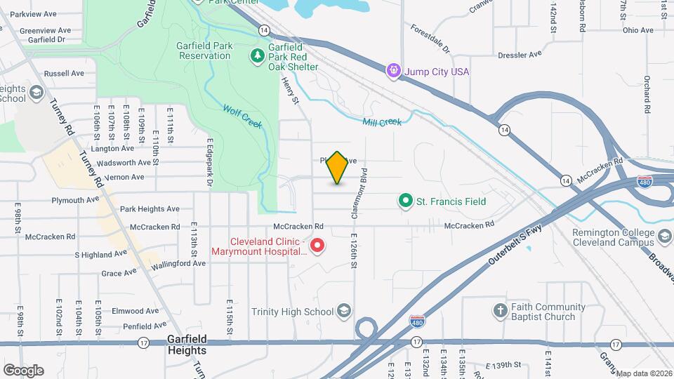 12405 Reindeer Ave Map and Location Details