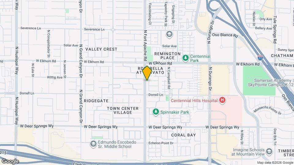 7065 Knob Creek St Map and Location Details