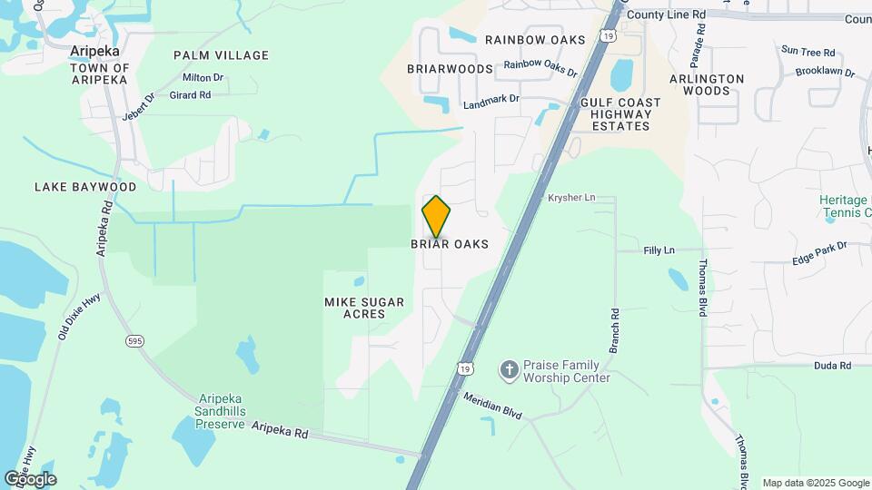 18339 Briar Oaks Dr Map and Location Details