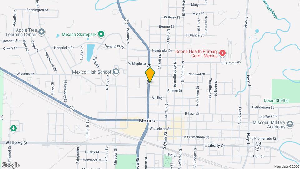 616 S Western St Map and Location Details