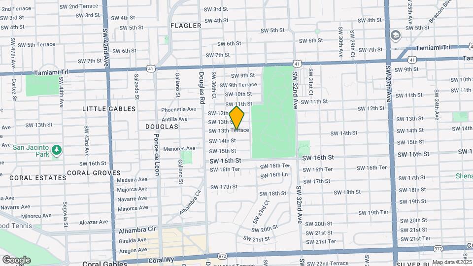 3556 SW 13th Terrace Map and Location Details