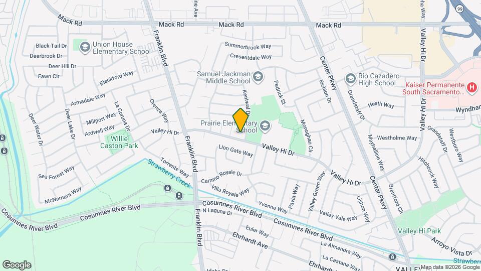 4985 Valley Hi Dr Map and Location Details