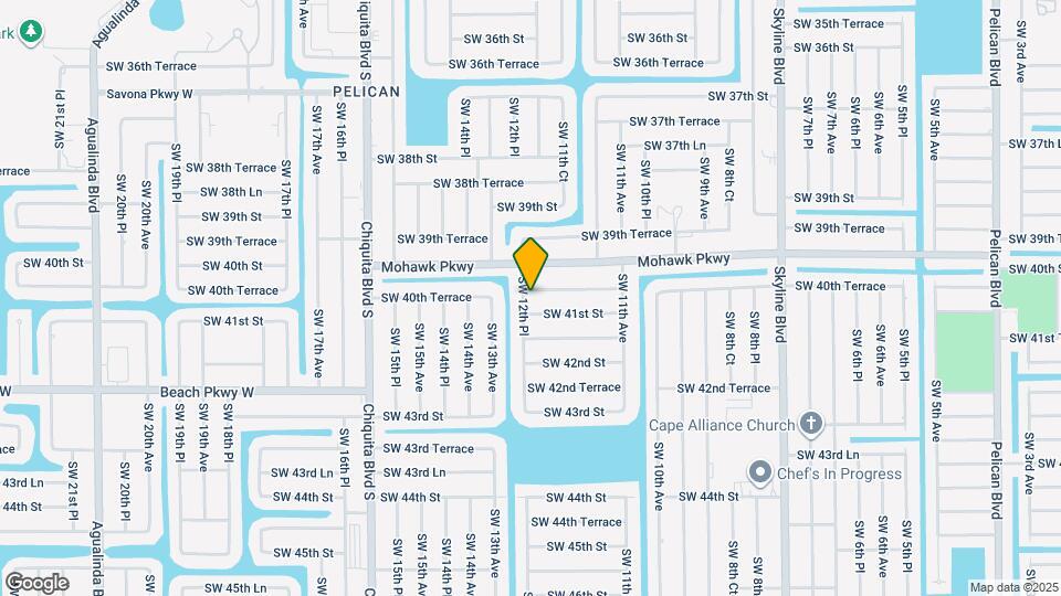 1156 SW 40th Terrace Map and Location Details