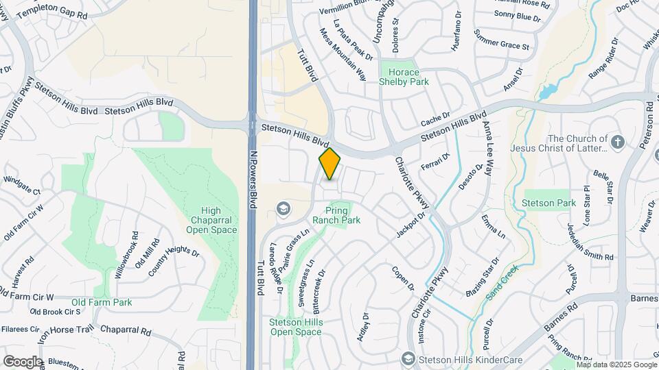 Palomino Ranch Condominiums Mapa y Detalles de la Ubicación