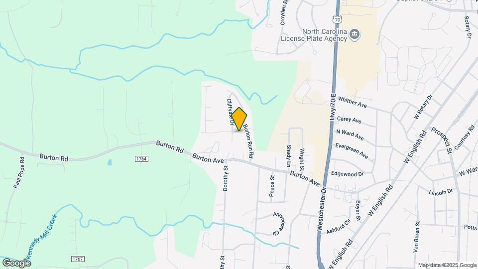 1017 Hawick Dr Map and Location Details