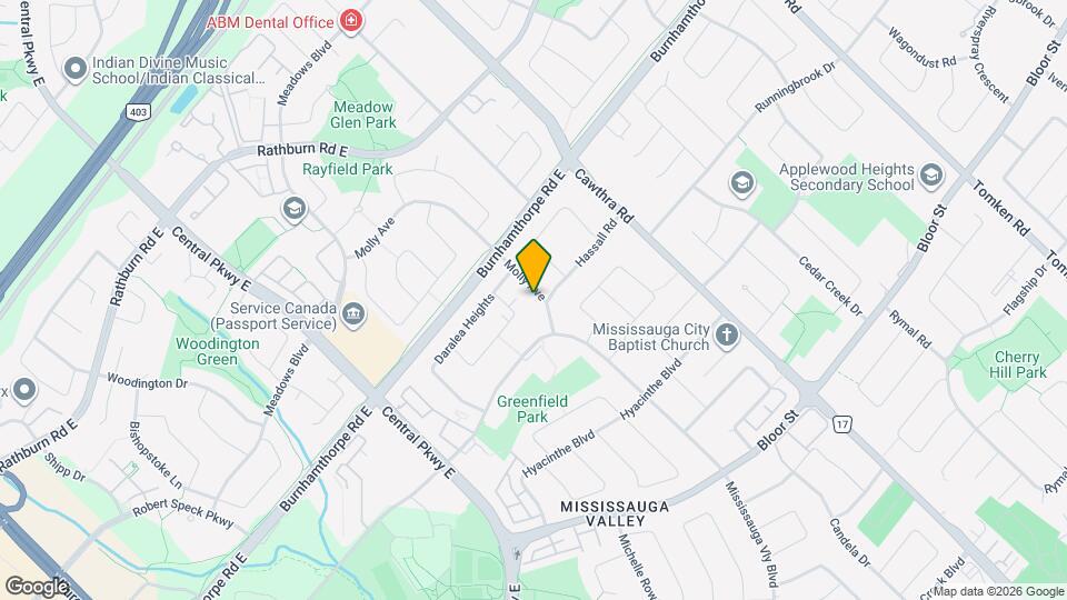 3622 Molly Ave Map and Location Details