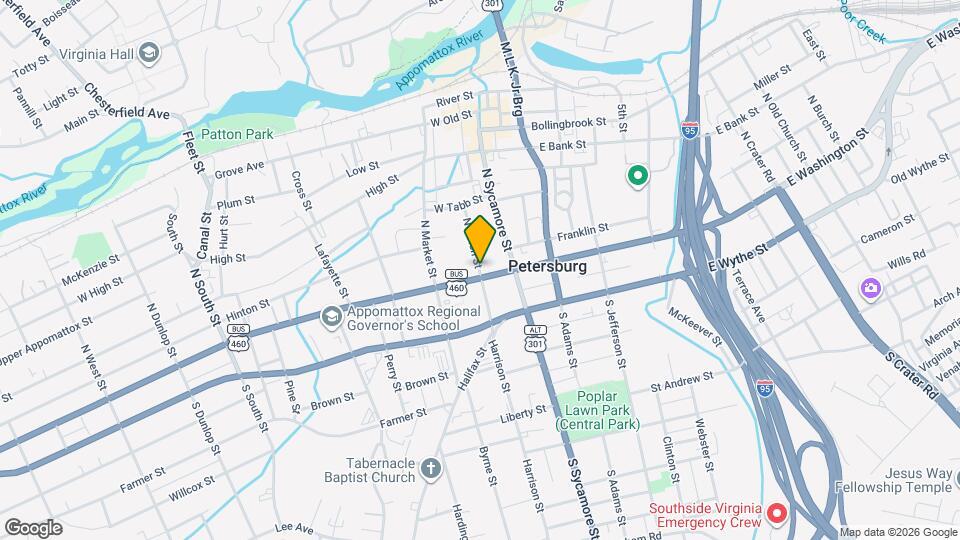 15 N Union St Map and Location Details