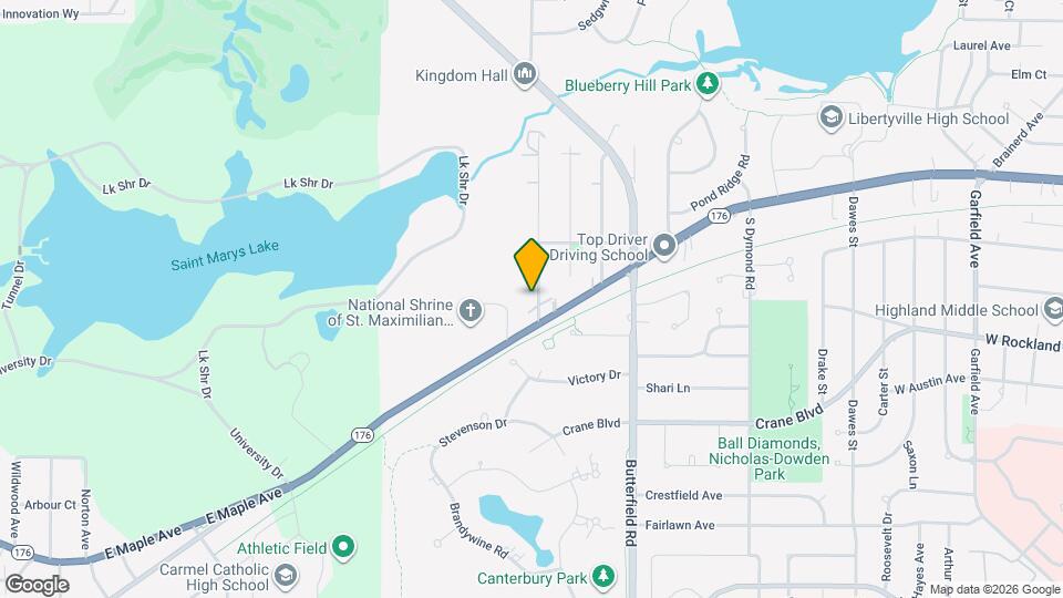 123 Woodland Rd Map and Location Details