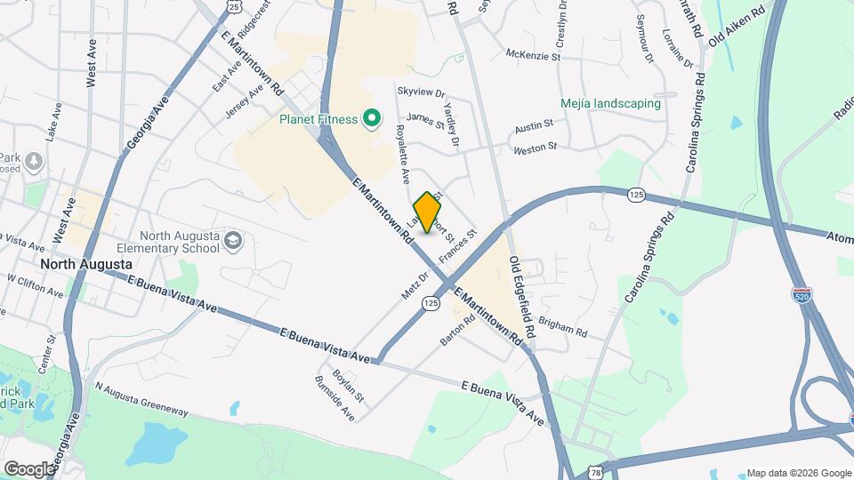 513 East Martintown Road, Unit Apartment B Map and Location Details