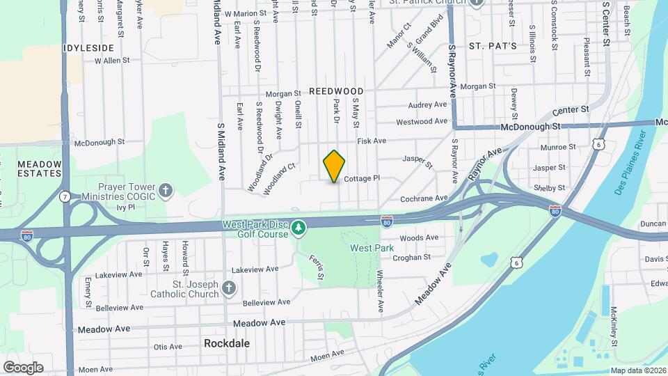 505 Park Dr Map and Location Details