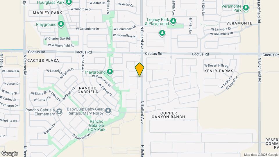 11849 N 147th Dr Mapa y Detalles de la Ubicación