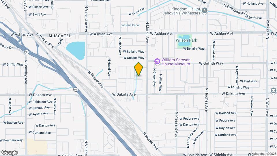 3047 W Saginaw Way Mapa y Detalles de la Ubicación