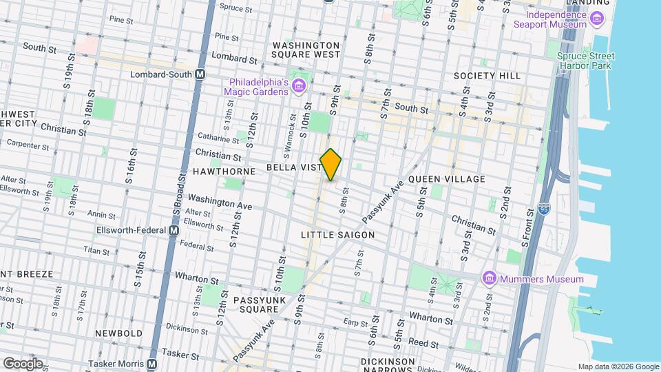 913 S Darien St Map and Location Details