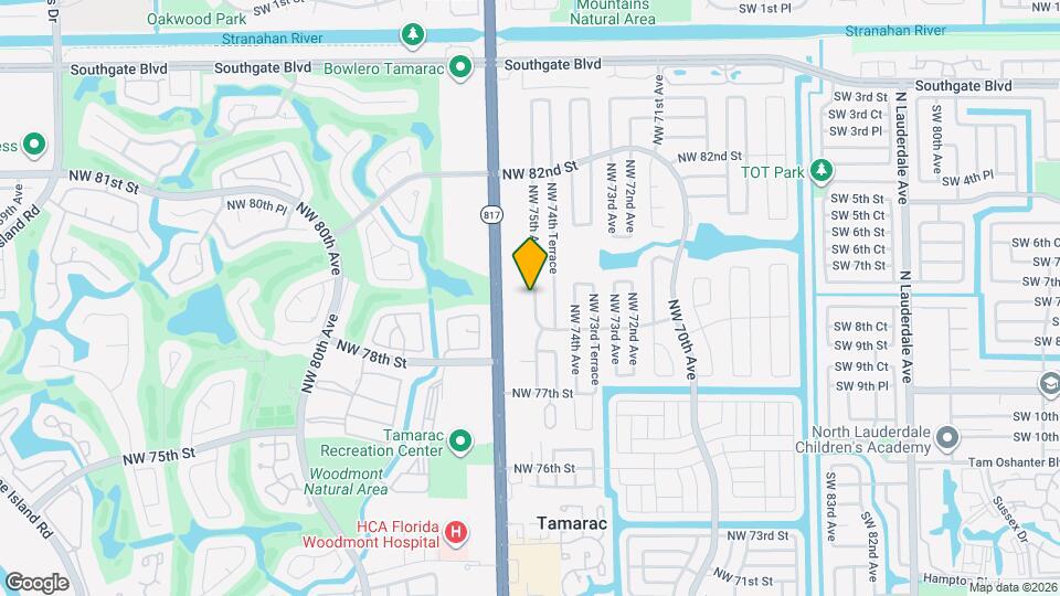 7911 NW 75th Ave Map and Location Details