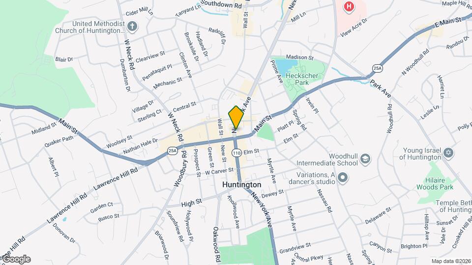 320 New York Ave Map and Location Details