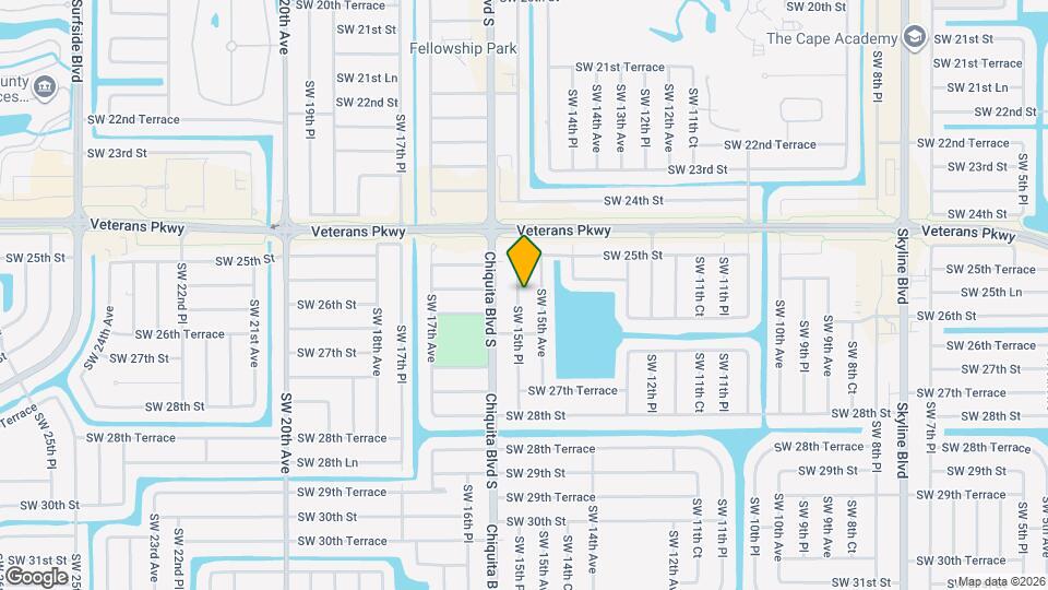 2529 SW 15th Pl Mapa y Detalles de la Ubicación