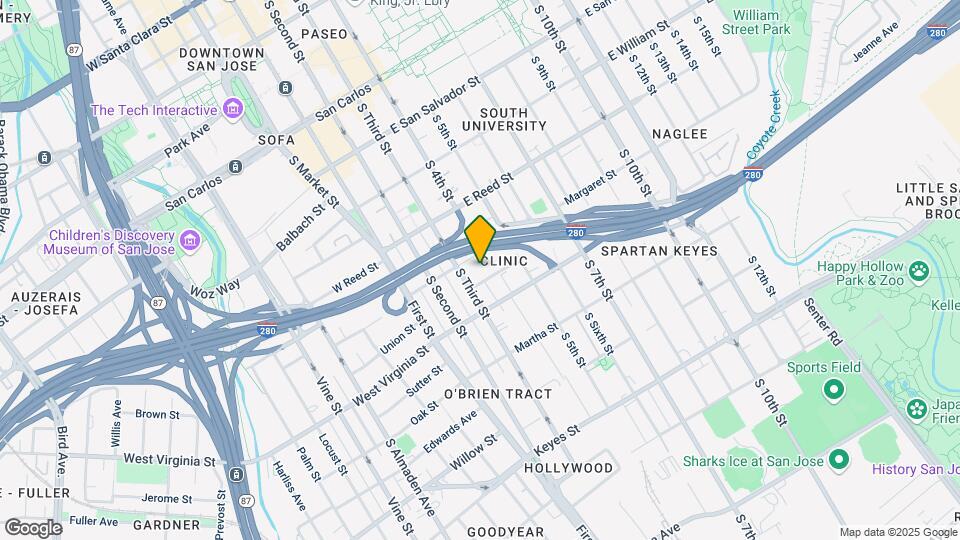 125 Patterson St Map and Location Details