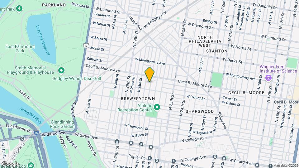 1614 N 27th St, Unit 2 Mapa y Detalles de la Ubicación