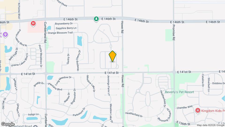 14187 Refreshing Garden Ln Map and Location Details